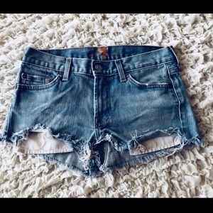 7 for All Mankind Cutoffs